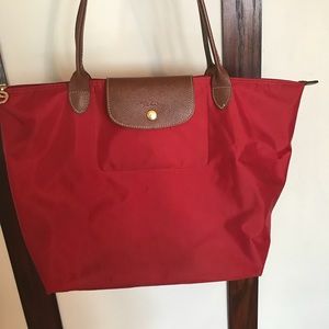 Red Longchamp Bag